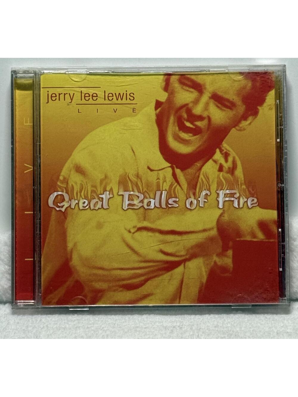 Jerry Lee Lewis Live - Great Balls of Fire CD 2001 LaserLight